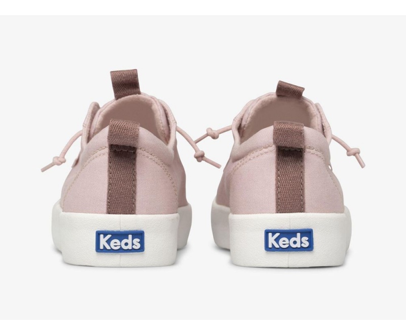 Purple Keds x Organic Cotton Kickback Slip On | 7865-UXSHE