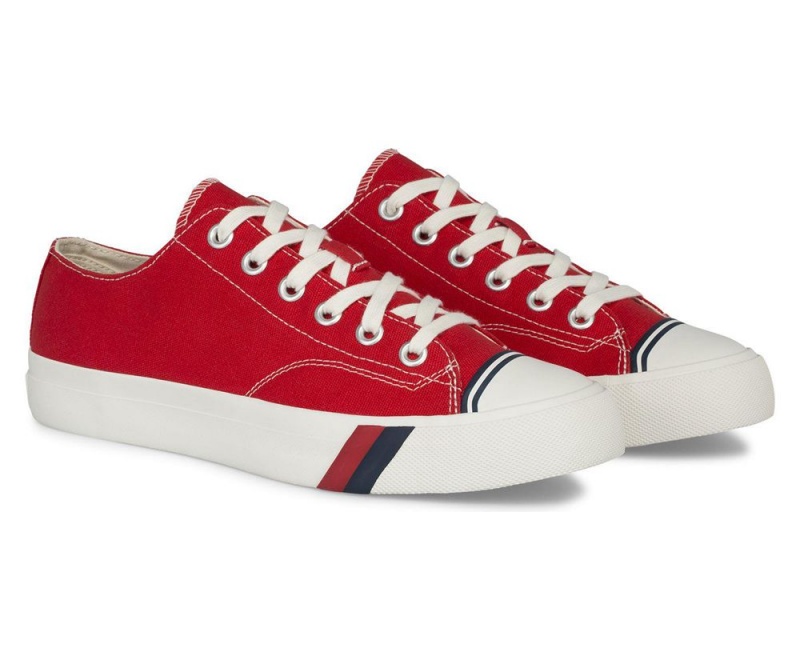 Red Keds Royal Lo Canvas Sneakers | 3294-QSVDG