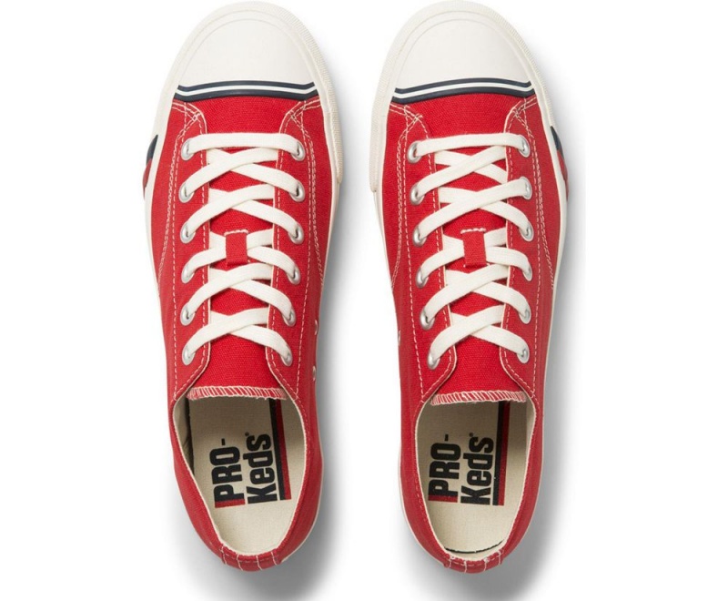 Red Keds Royal Lo Canvas Sneakers | 3294-QSVDG