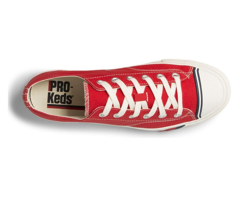 Red Keds Royal Lo Canvas Sneakers | 3294-QSVDG