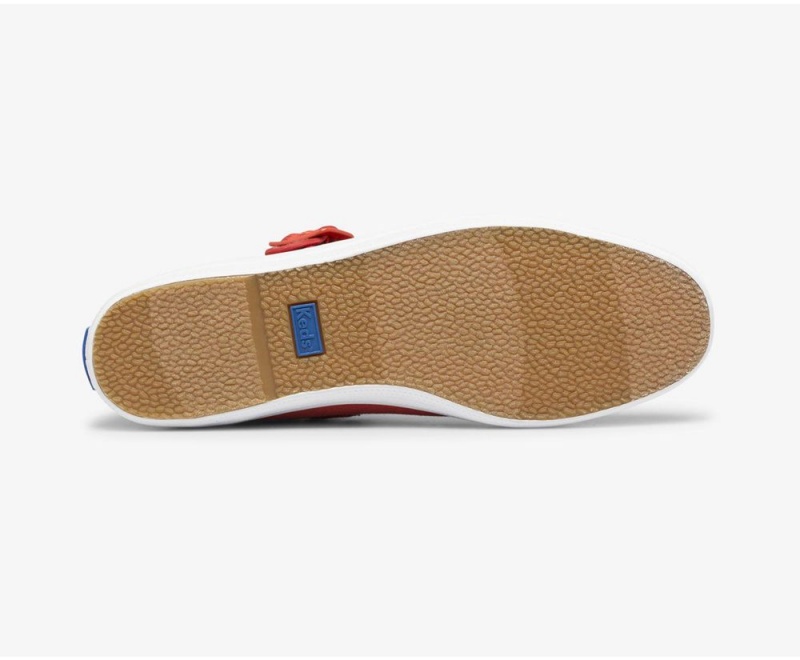 Red Keds x Organic Cotton Champion Mary Jane Slip On | 4039-VQBSK