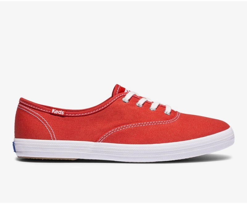 Red Keds x Organic Cotton Washable Champion Sneakers | 3285-MJNOQ