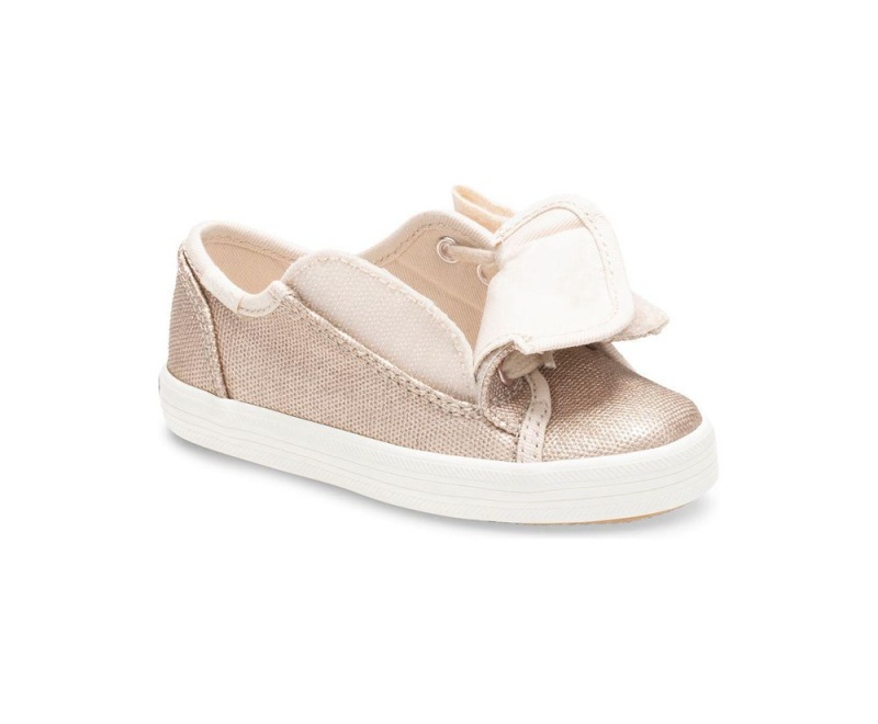 Rose Gold Keds Kickstart Jr. Sneakers | 3694-XKVZN