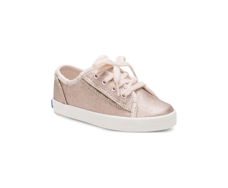 Rose Gold Keds Kickstart Jr. Sneakers | 3694-XKVZN