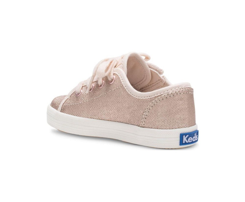 Rose Gold Keds Kickstart Jr. Sneakers | 3694-XKVZN