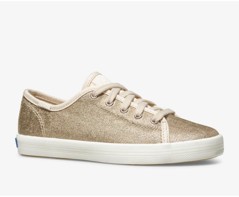 Rose Gold Keds Kickstart Sneakers | 3641-MUHYQ