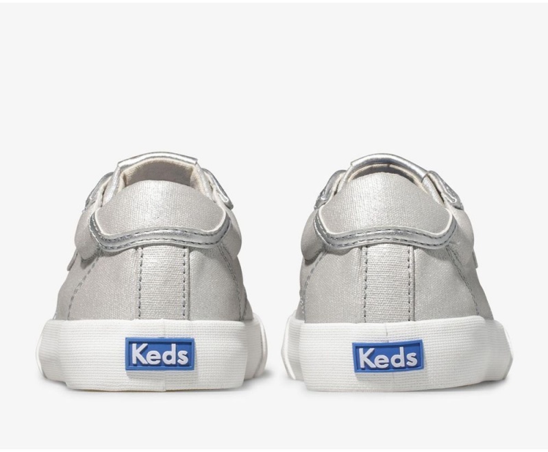 Silver Keds Crew Kick 75 Sneakers | 5061-WESTD