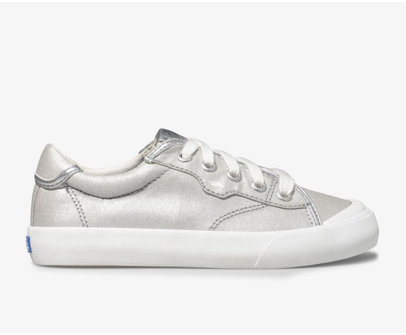 Silver Keds Crew Kick 75 Sneakers | 5061-WESTD