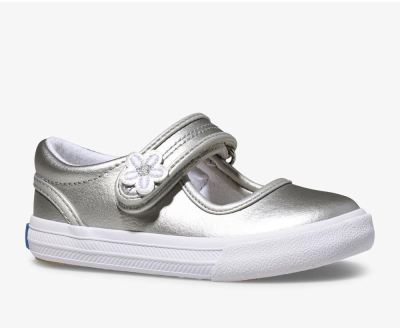 Silver Keds Ella Mary Jane Slip On | 3270-AIYKB