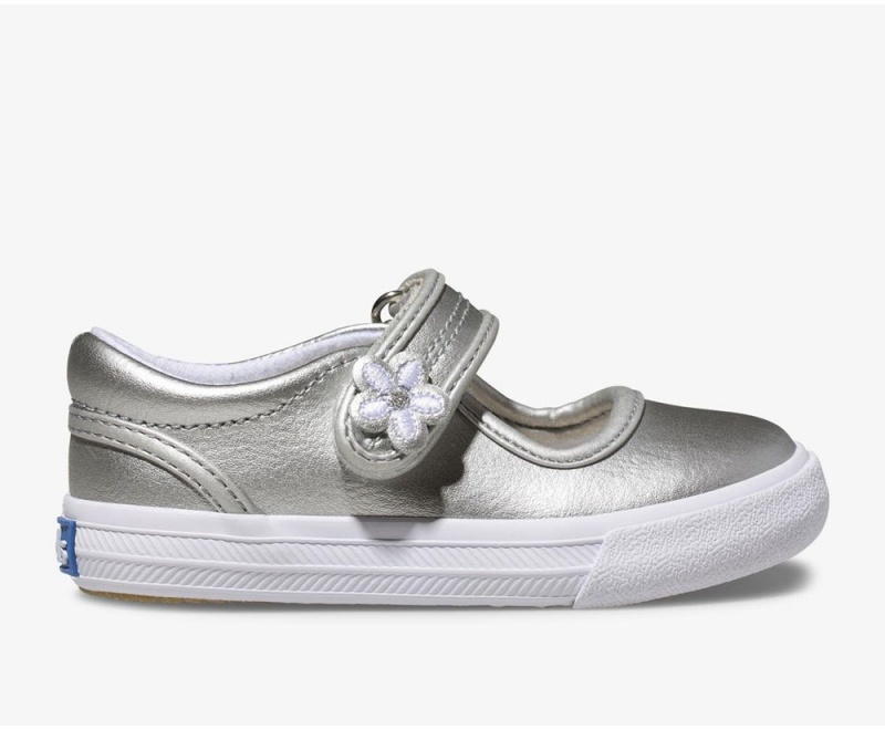 Silver Keds Ella Mary Jane Slip On | 4859-TCIPL