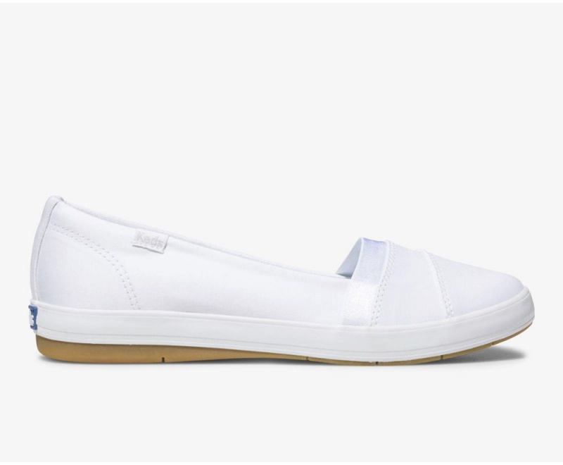 White Keds Carmel Slip On | 9562-NYKGC