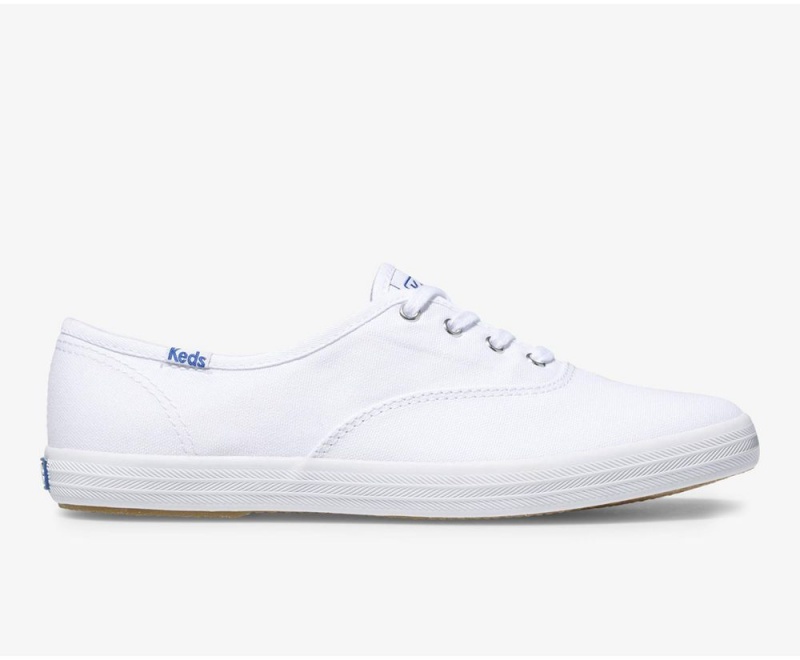 White Keds Champion Originals Sneakers | 3780-GXSVR