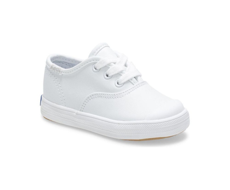 White Keds Champion Toe Cap Sneakers | 0394-ZWUJM