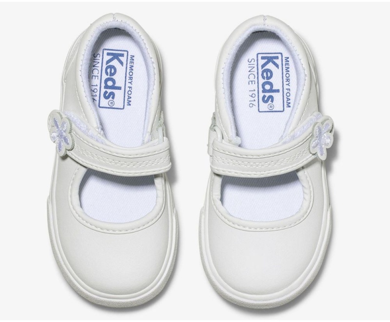 White Keds Ella Mary Jane Slip On | 2930-YLNAD