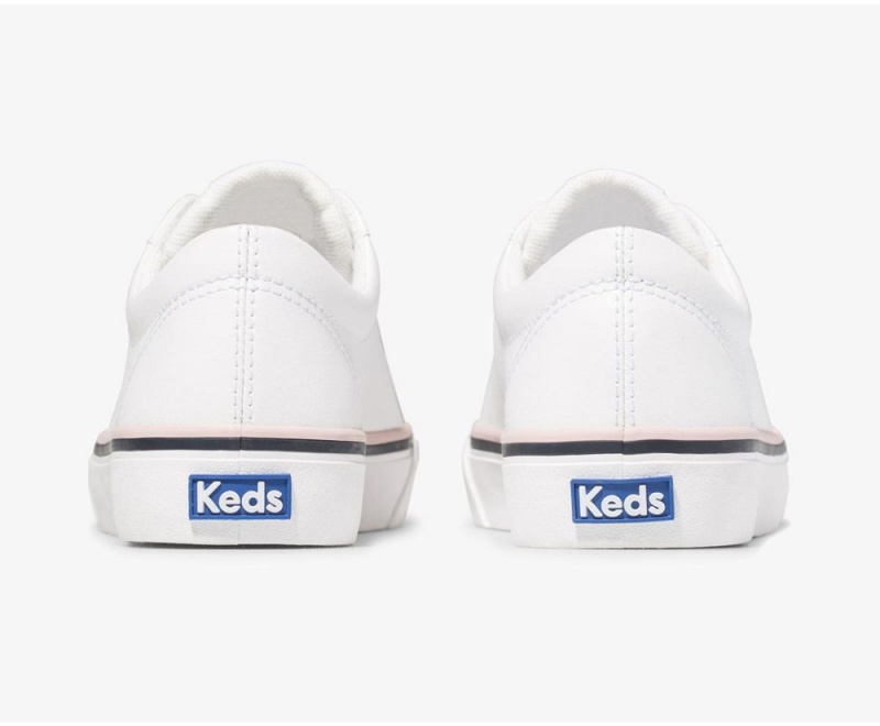 White Keds Jump Kick Sneakers | 9810-ERUCM