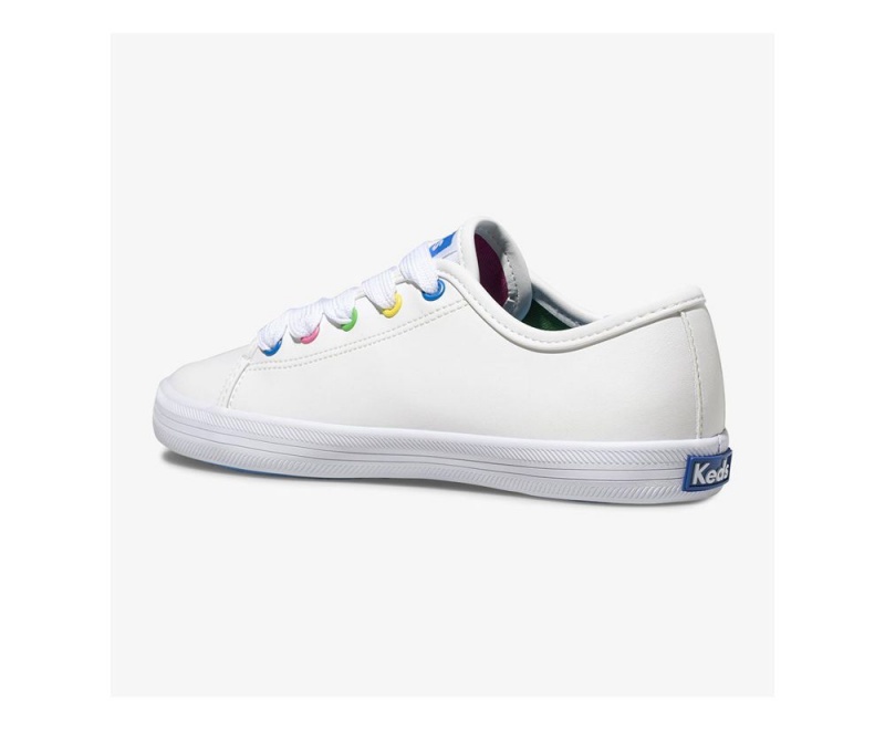 White Keds KickstartEyelets Sneakers | 3170-KUJYQ