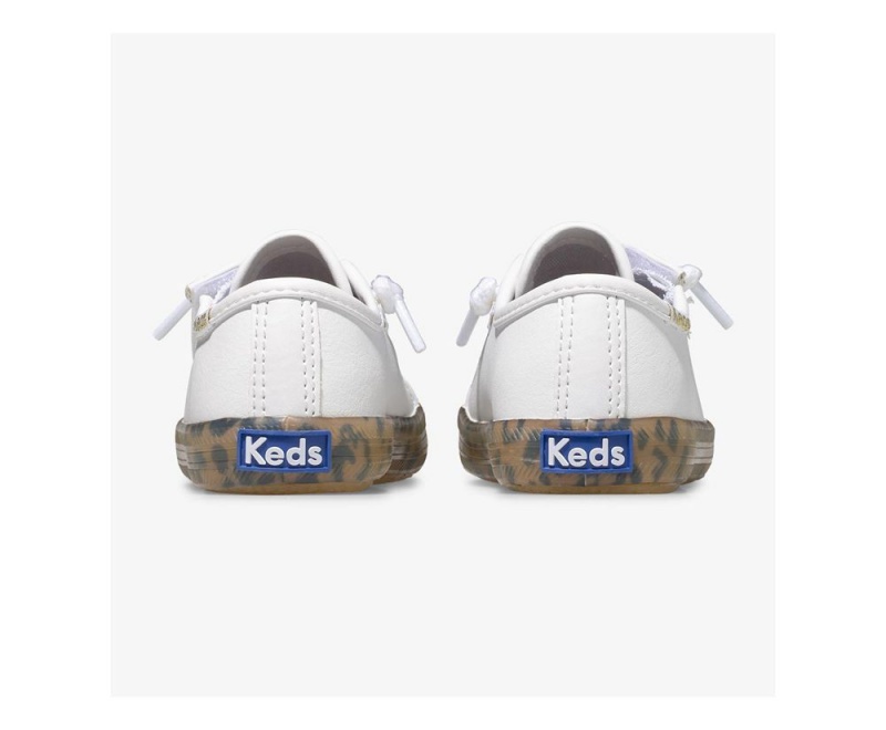 White Keds KickstartFoxing Jr. Sneakers | 1083-FJGXA