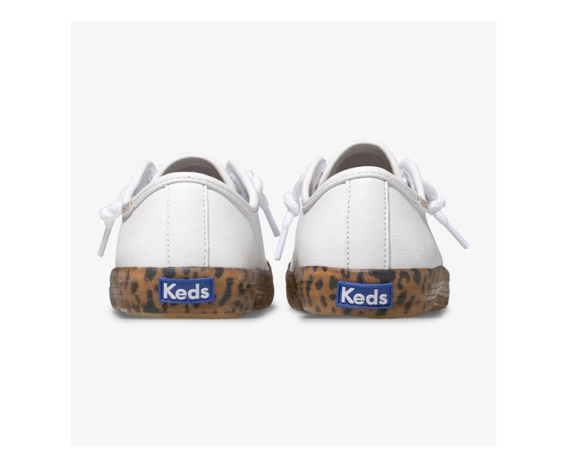 White Keds KickstartFoxing Sneakers | 2451-JUCAV