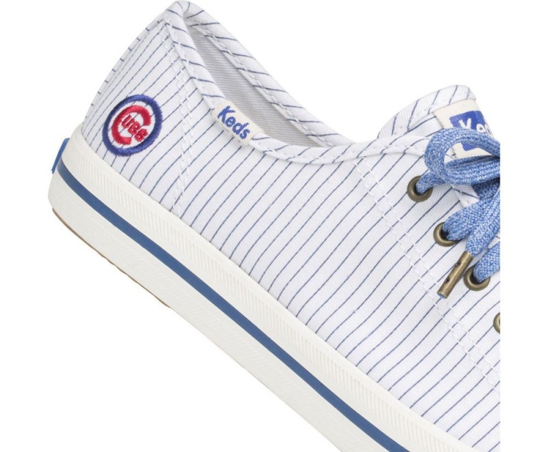 White Keds Kickstart MLB Sneakers | 1760-HIPZN