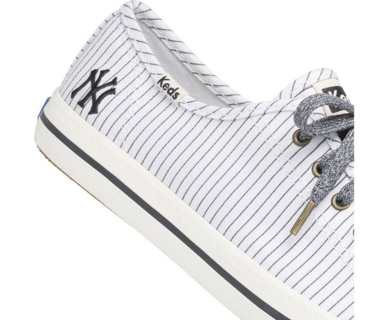 White Keds Kickstart MLB Sneakers | 2891-LQBAW