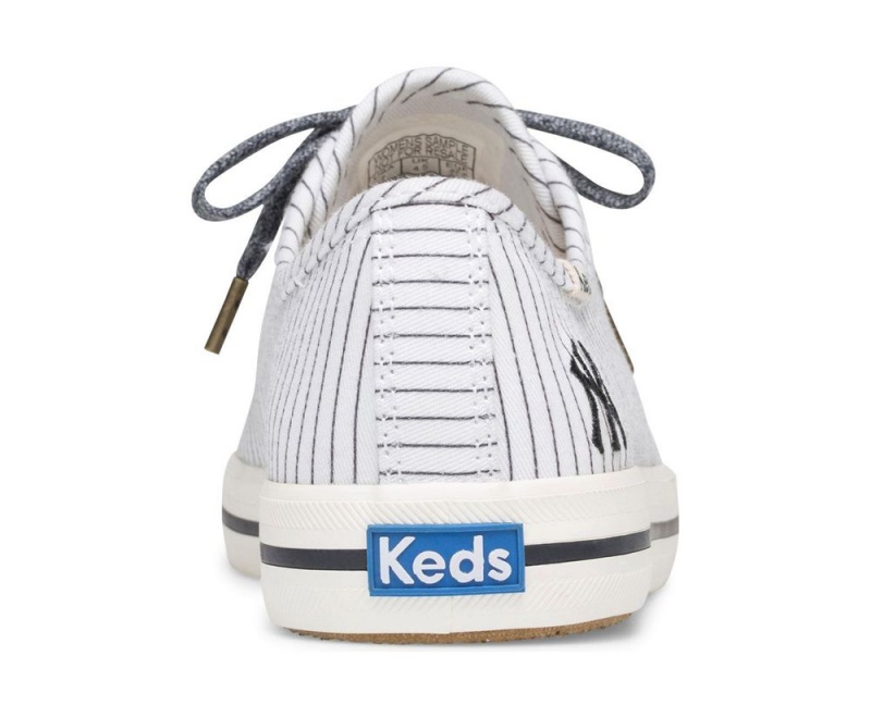 White Keds Kickstart MLB Sneakers | 2891-LQBAW