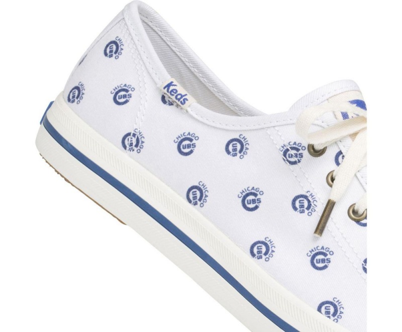 White Keds Kickstart MLB Sneakers | 8342-LYBIZ