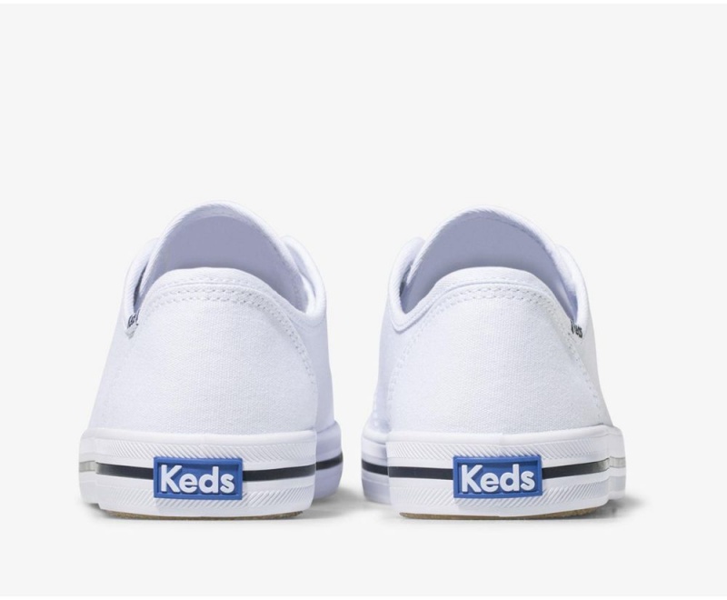 White Keds Kickstart Sneakers | 3746-OJZSN