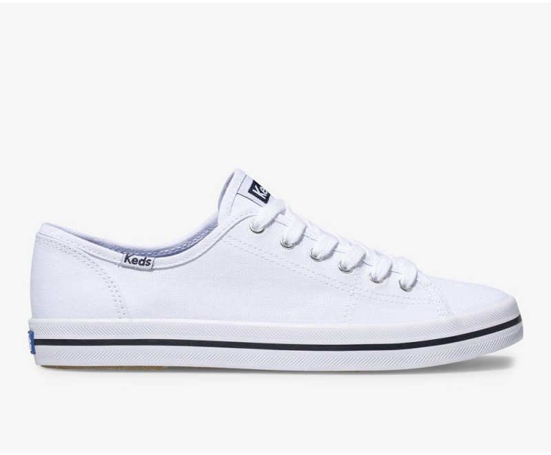 White Keds Kickstart Sneakers | 3746-OJZSN