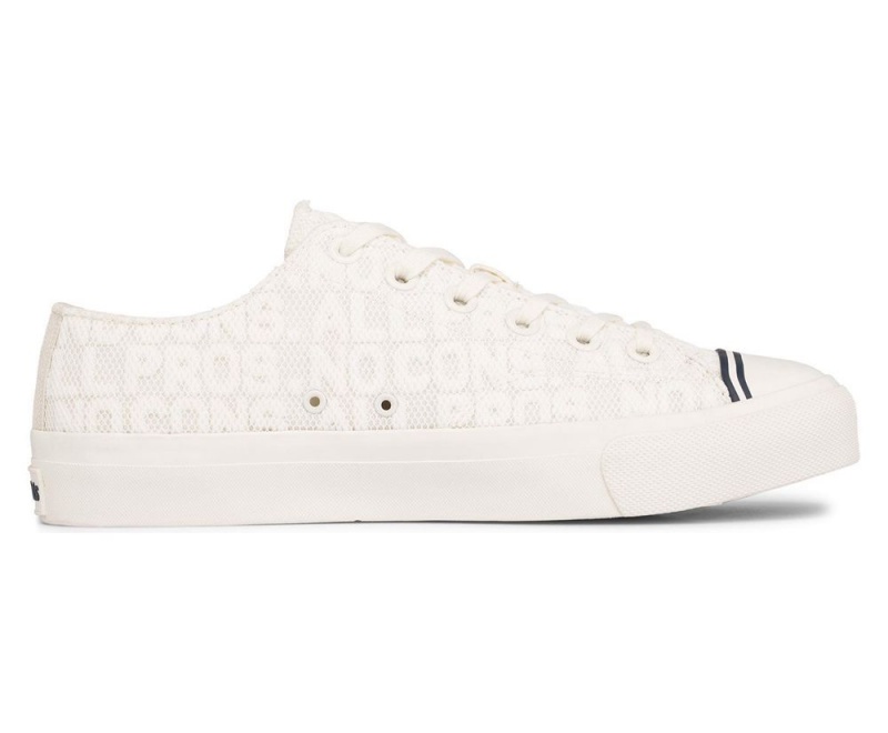 White Keds Royal Lo All Pro Mesh Sneakers | 2896-MZSJC