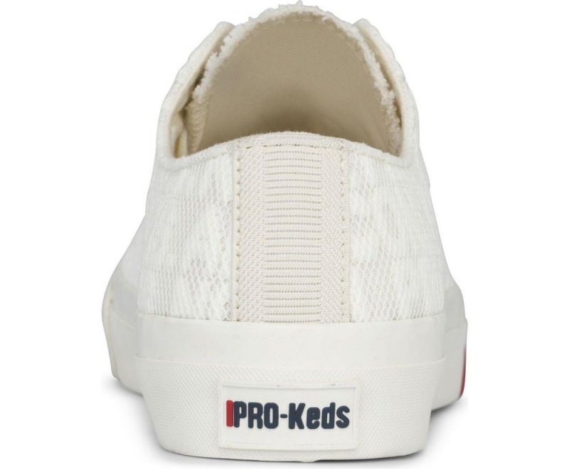 White Keds Royal Lo All Pro Mesh Sneakers | 2896-MZSJC