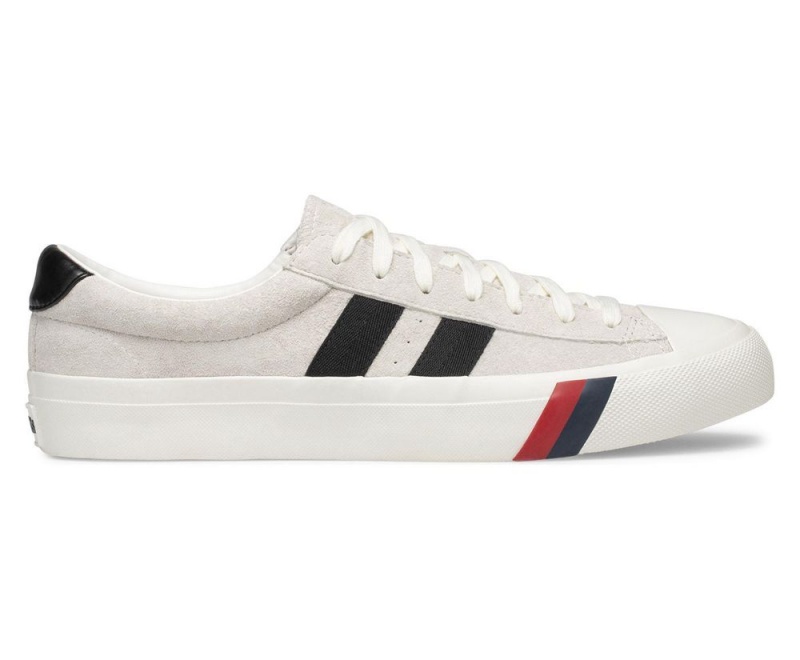 White Keds Royal Plus Suede Sneakers | 6194-GYRCS