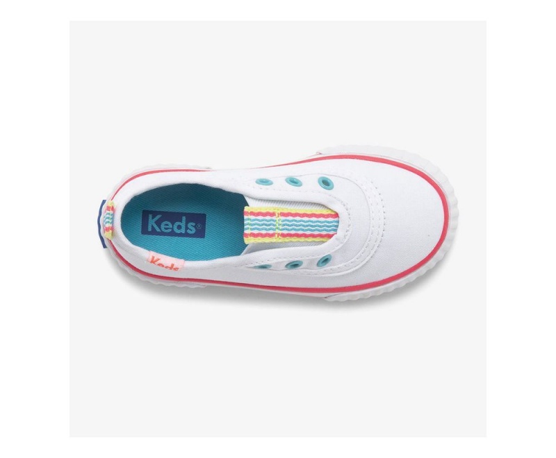 White Keds Topkick Washable Jr. Slip On | 8735-CMSXZ