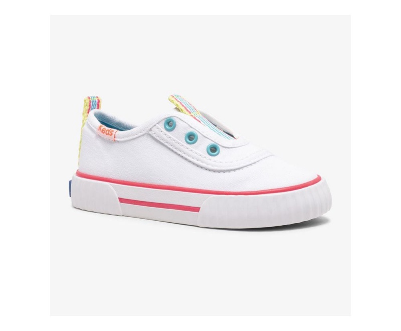 White Keds Topkick Washable Jr. Slip On | 8735-CMSXZ