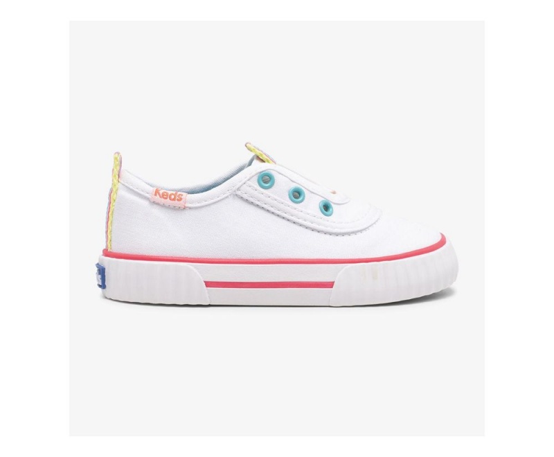 White Keds Topkick Washable Jr. Slip On | 8735-CMSXZ