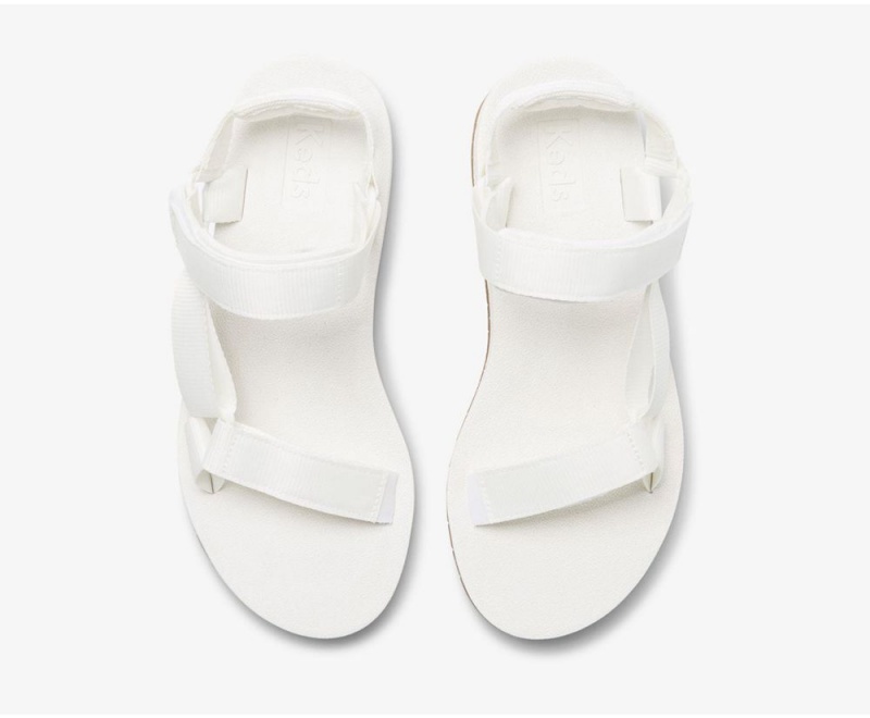 White Keds Trio Eco Sandals | 4503-OIASF