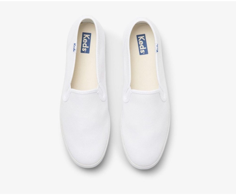 White Keds x Organic Cotton Champion Slip On | 2107-ZVXWQ