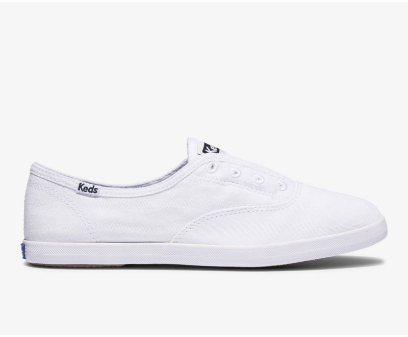 White Keds x Organic Cotton Chillax Basics Slip On | 7325-CJUGR