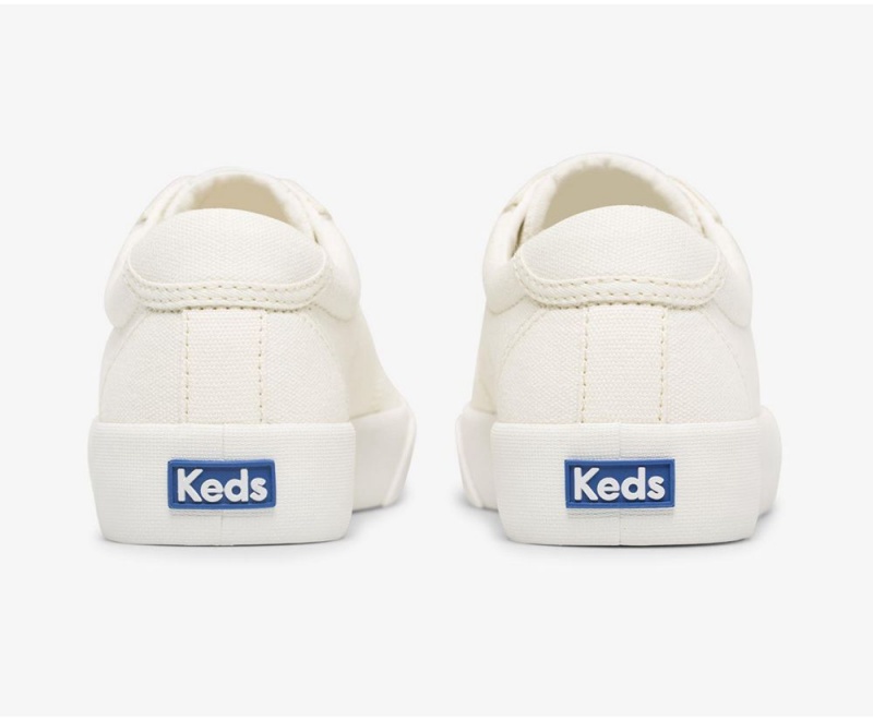 White Keds x Organic Cotton Crew Kick 75 Sneakers | 0961-ZNMXS