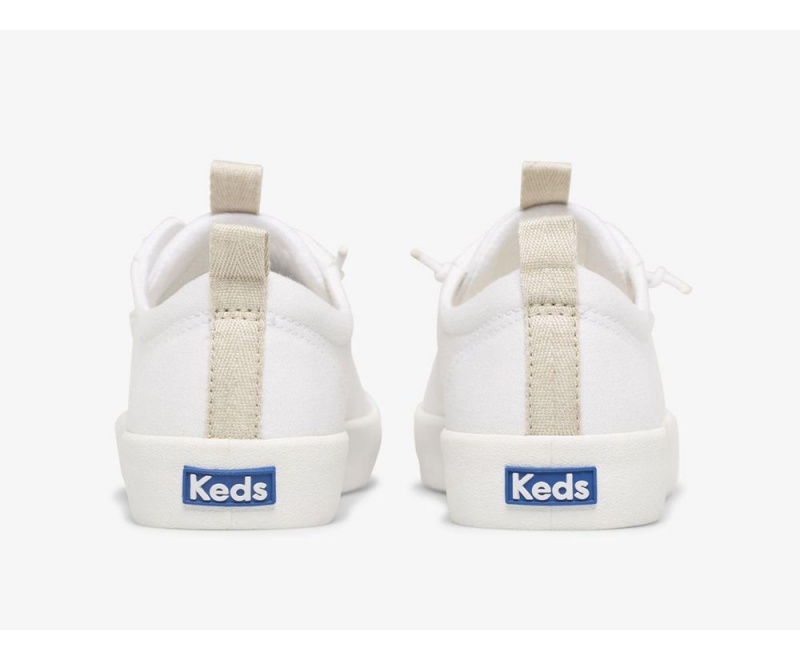 White Keds x Organic Cotton Kickback Slip On | 1750-CELUT