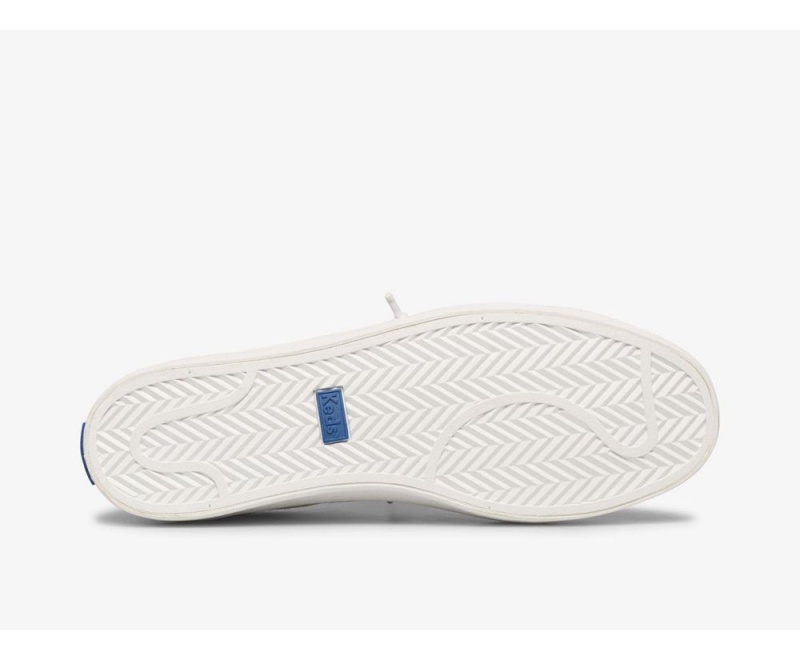 White Keds x Organic Cotton Kickback Slip On | 1750-CELUT