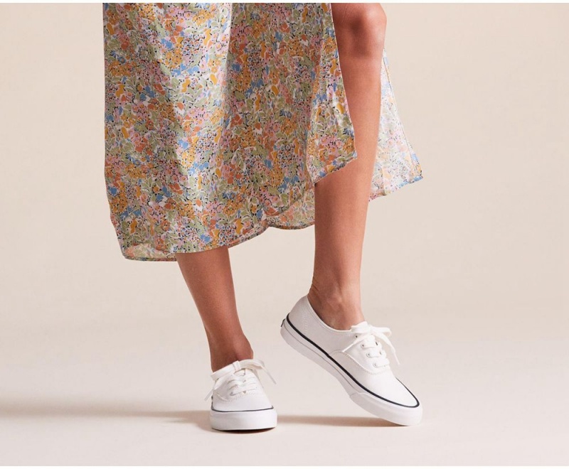 White Keds x Organic Cotton Surfer Sneakers | 3076-CXBTI